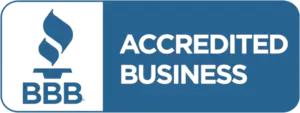 Better Business Bureau roofing contractor logo